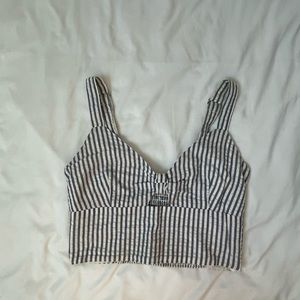 Forever 21 Stripped Crop Top